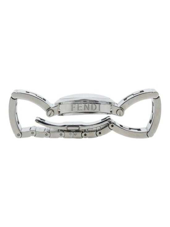 Fendi Orologi 2 Hand Quadro Watch Gray Silver Stainless Steel main image 3